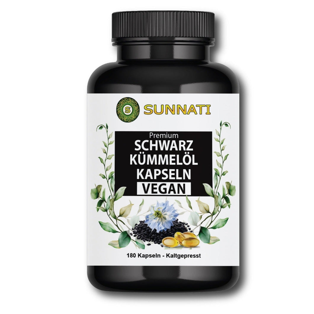 Schwarzkümmelöl Kapseln Vegan (180 Stück)