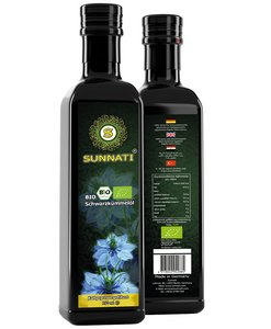 Bio Schwarzkümmelöl, Gefiltert & kaltgepresst