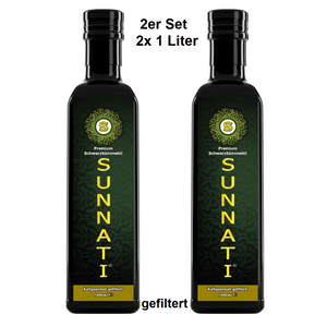 2er Set Premium Schwarzkümmelöl Gefiltert 2 Liter (2x 1 Liter)